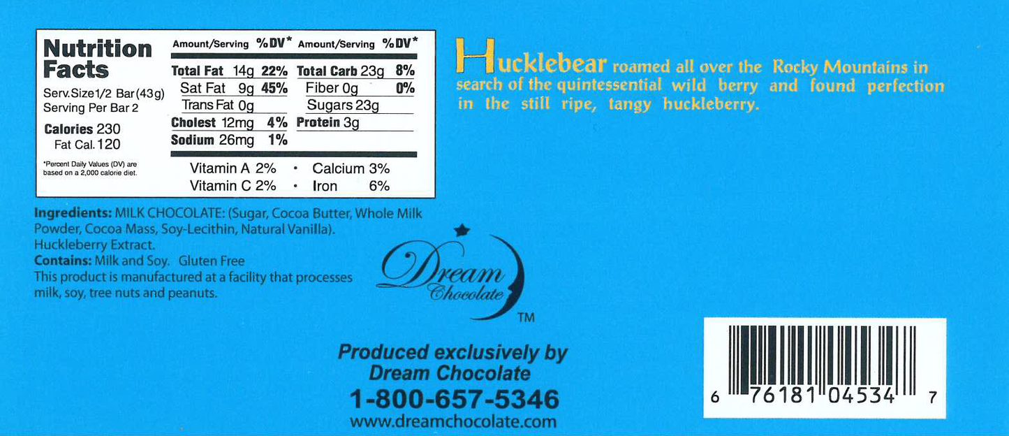 Milk Huckleberry, 15/1.3oz