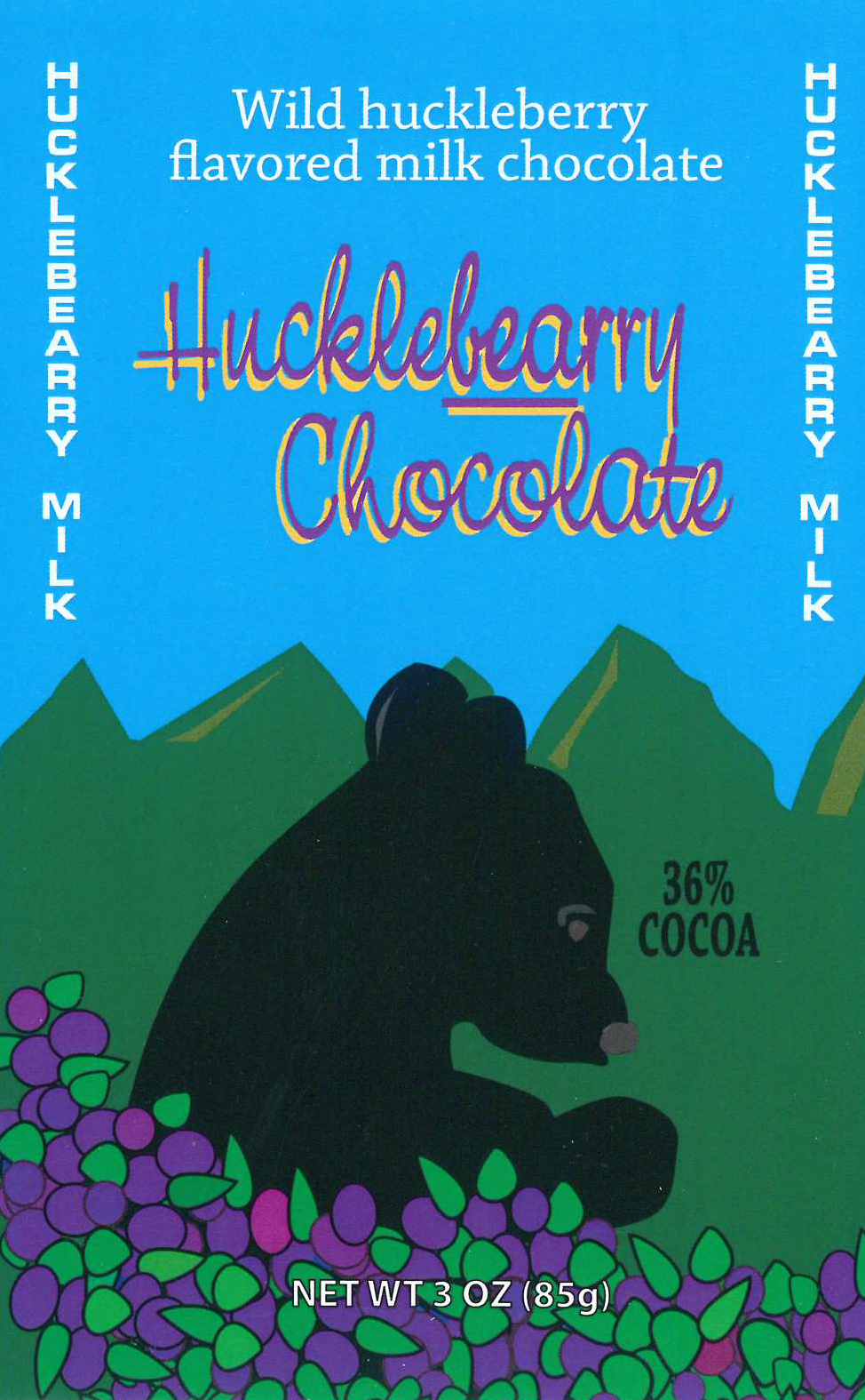 Huckleberry Milk Chocolate 3oz
